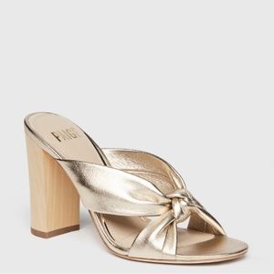 BNIB Paige Gold High Heel Sandals